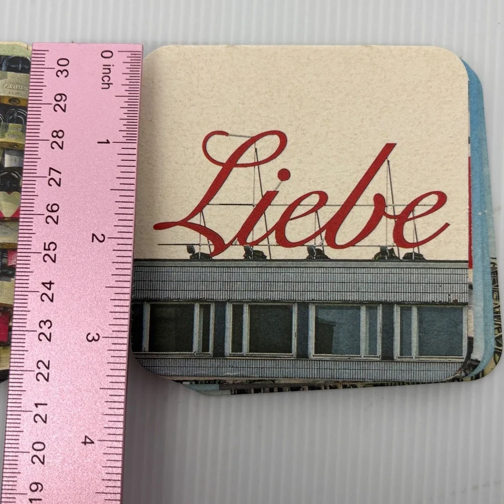 Cologne Germany Souvenir Coasters Set of 10 CardboardCity Views Landmarks Travel